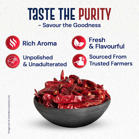 Sabut Lal Mirch | Whole Dry Red Chilli