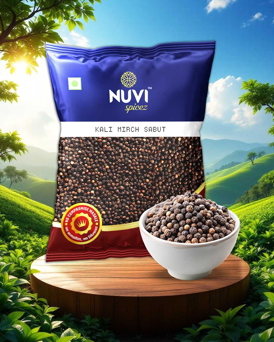 Whole Black Pepper