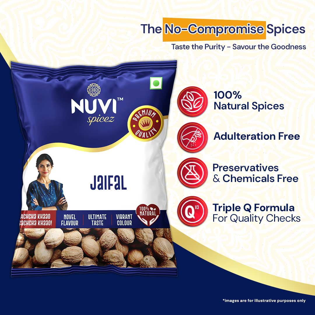 Premium nutmeg spice